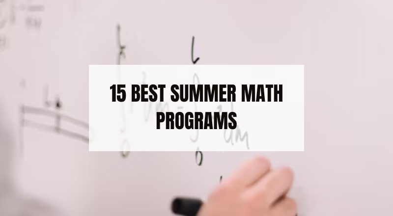 15 Best Summer Math Programs