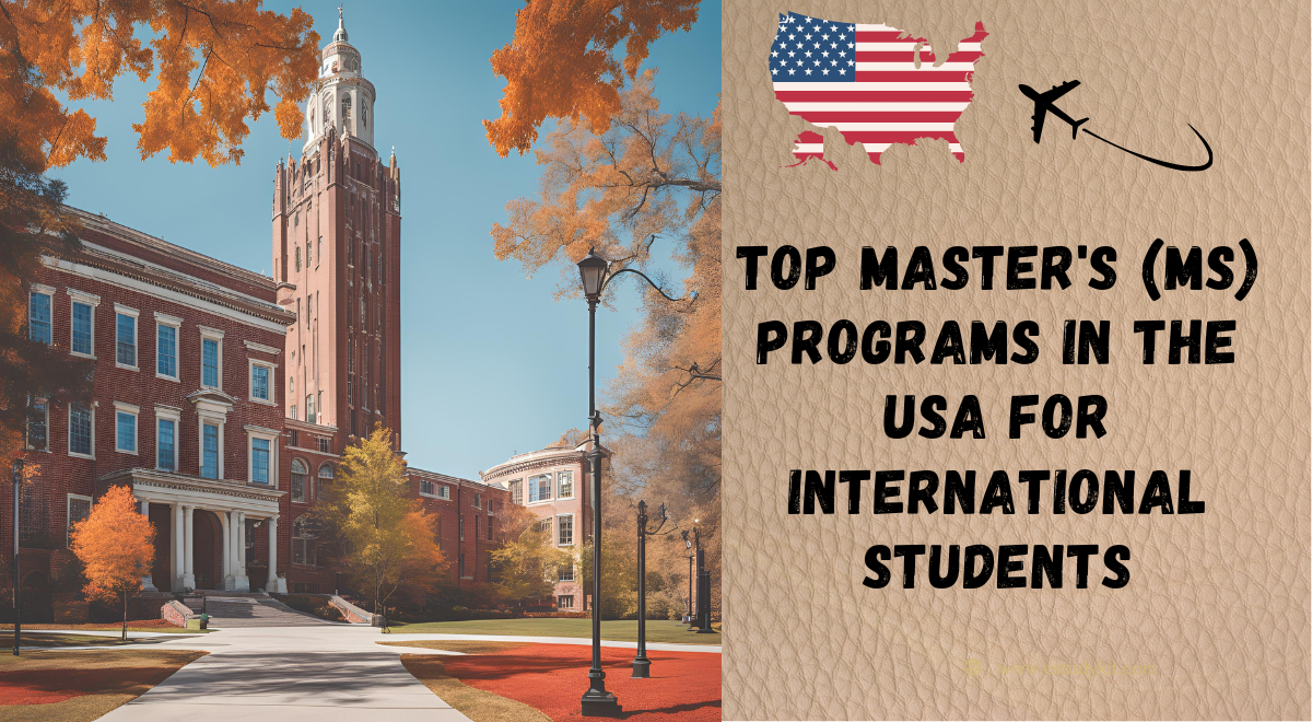 Top Master's (MS) Programs in the USA for International Students