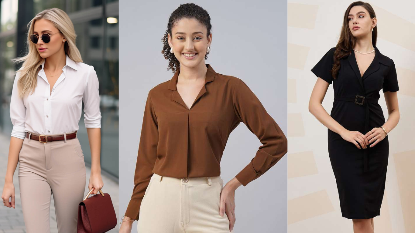 women tops:Dress Code 101 for US Visa Interview: Nail Your Look!